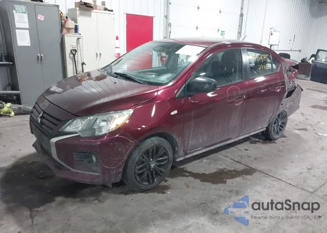 2022 Mitsubishi Mirage G4 Black Edition/Es/Le z USA, uszkodzony, nr VIN ML32FUFJXNHF09624